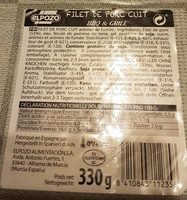 Filet de porc cuit