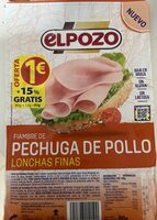 Fiambre pechuga de pollo