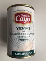 Yemas de esparragos blancos