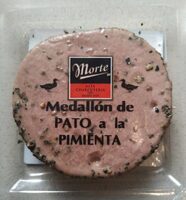 Medallón de Pato a la pimienta