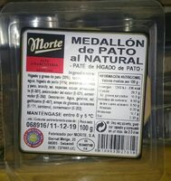 Medallón de Pato al Natural