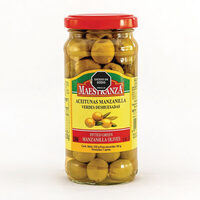 Aceitunas Maestranza Marca Exclusiva Verdes Deshuesadas