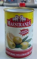 Aceitunas rellenas de limón
