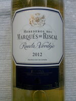 Rueda verdejo 2012