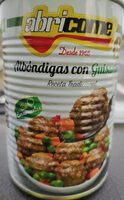 Albóndigas con guisantes