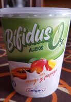 Bifidus 0% Alisios con mango y papaya