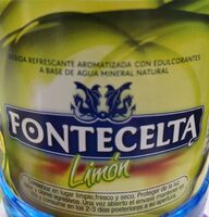 Agua Fontecelta limón