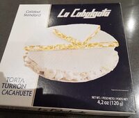 Torta turrón cacahuete