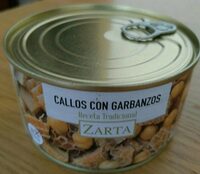 Callos con garbanzos