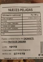 Nueces peladas