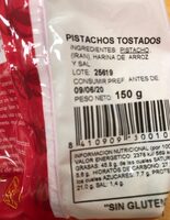 Pistachos tostados