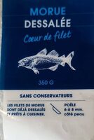 Morue dessalée coeur de filet