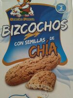 Buzcochos con semilla de chia
