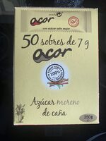 Azúcar moreno de caña en sobres