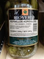 Pepinillos agridulces