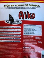 Atun en aceite de girasol