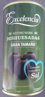Aceitunas negras deshuesadas