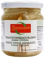 Yemas de espárrago blanco