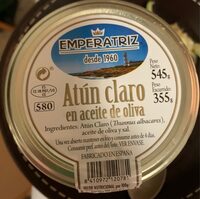 Atún claro en aceite de oliva