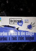 Sardines à l'huile d'olive biologique