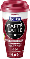 Caffé latte espresso café arábica intenso con