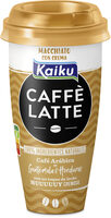 Caffé latte macchiato café arábica con leche