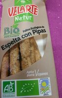 Palitos ecológicos de espelta con pipas