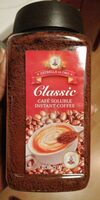 Classic café soluble instant coffee