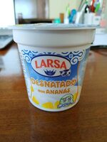 Yogurt desnatado Larsa con piña