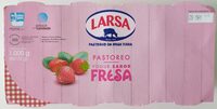 Pastoreo. Yogur sabor fresa