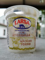 Yogur de leche de pastoreo manzana al horno