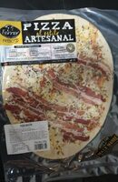 Pizza al estilo artesanal (bacón)