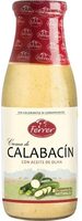 Crema de calabacín con aceite de oliva