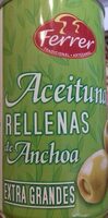 Aceitunas rellenas de anchoa