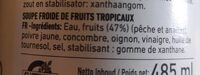 Gazpacho tropical