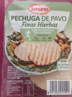 Pechuga de pavo finas hierbas