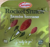Rocket snack con jamon serrano