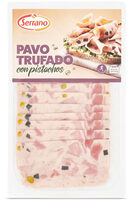 Pavo trufado con pistachos