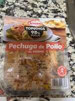 Pechuga de pollo al horno