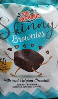 Skinny Brownies with real Belgian Chocolate