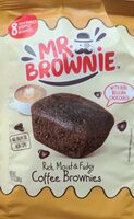 Coffee Brownies w/ Belgian Chocolate