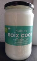 Huile de noix de coco raffinée bio