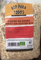 Copos de avena finos sin gluten