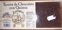 Turrón de chocolate con quinoa ecológico