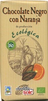 Chocolate negro con naranja ecológica