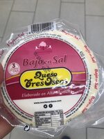 Queso tres oscos bajo en sal