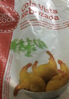Cola vista rebozada