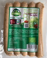 Salchichas vegetales de tofu