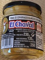 Yemas de espárragos blancos extra muy gruesas