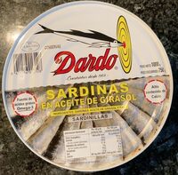 Sardinas en aceite de girasol